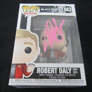 Jesse Plemons signed Funko Pop! Vinyl: Black Mirror - Robert Daly #943 w/COA